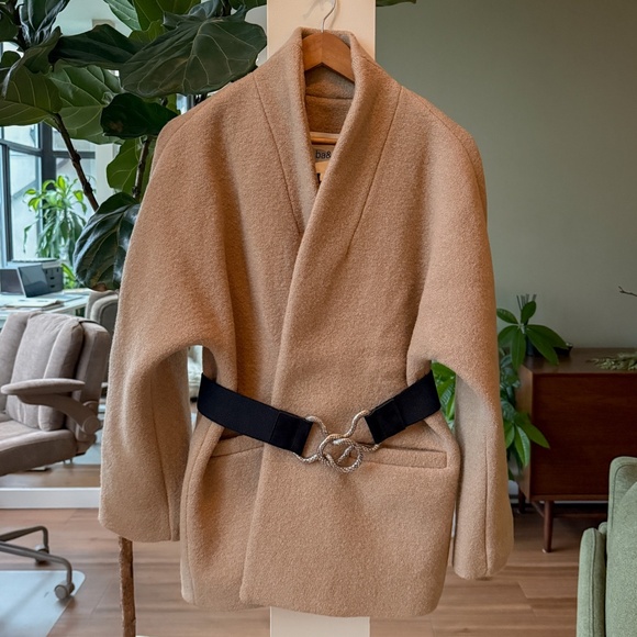 BA&SH wool dress coat (with belt) - Picture 3 of 7